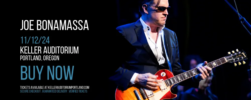 Joe Bonamassa at Keller Auditorium